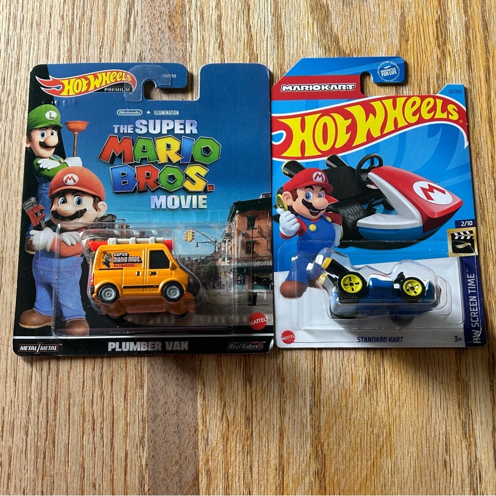 Mario bros bundle hot wheels